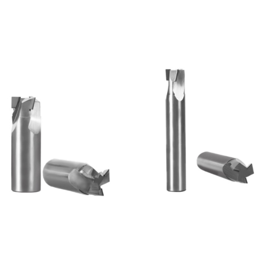 PCD Polycrystalline Diamond End Mill D4-D20mm Full Size Range High Wear Resistance Non Ferrous Machining